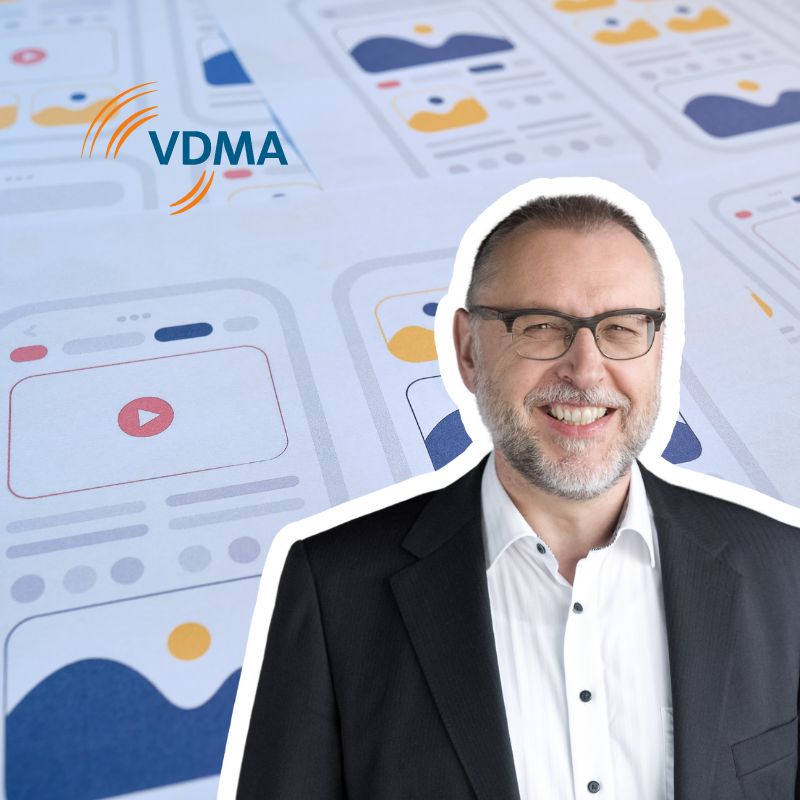 Franz Koller hält regelmäßig Seminare beim VDMA zum Thema UX und Usability für Industrieanwendungen