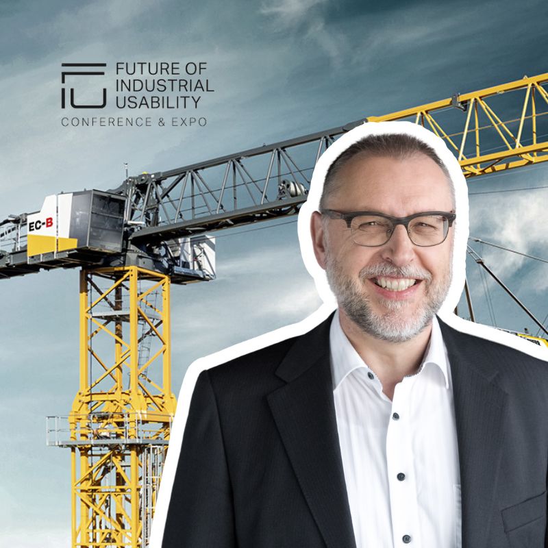 Franz Koller auf dem Future of Industrial Usability Event