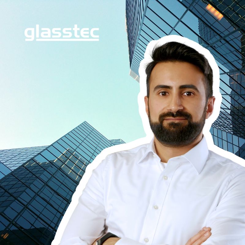 Yasin Demiraslan auf der glasstec